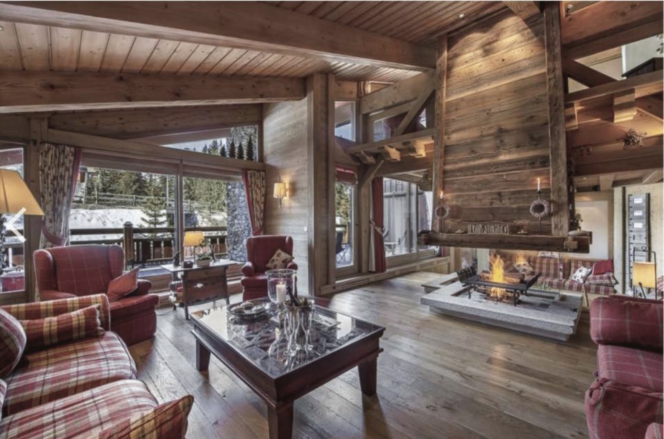 Classical chalet with wonderful wellness area - Courchevel