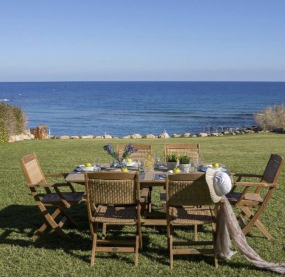 OutDoor Sitting with Sea View