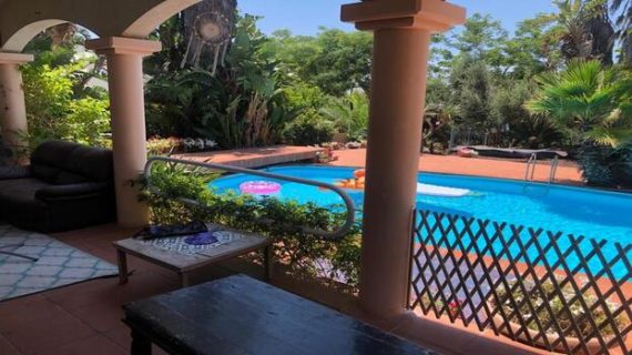 Outdoor View With Pool