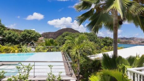 Fresh summer villa with superb views of the hills – St-Barts Fresh summer villa with superb views of the hills - St-Barts
