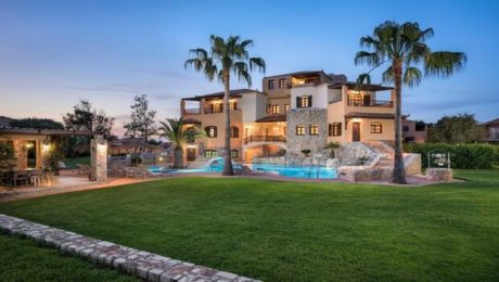 Side view of the Villa
