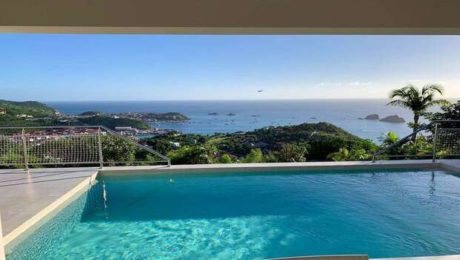 Swiming pool with wionderful view