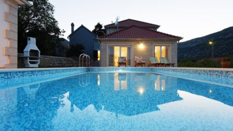 beautiful swimming pool