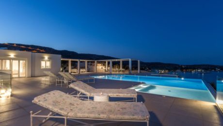 villa with pool